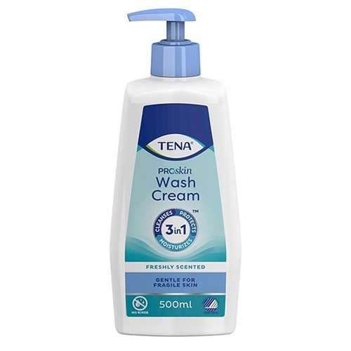 Tena wash cream 500ml - cream,