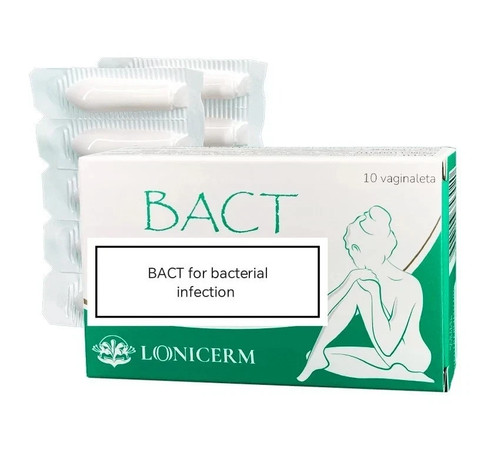 Bact vaginalzäpfchen - bact, 10